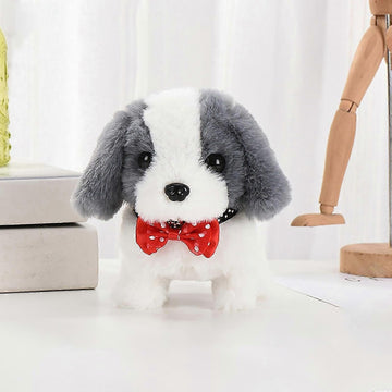 Aqify Hopping Walking Dog Toy with Sounds, Jumping Dog Wiggling Tails, Twitching Mouth and Nose, Educational Interactive Dog Toy