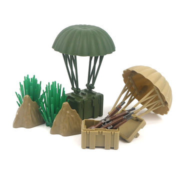 Military  Pack  WW2 Army Gear Kit Bricks Accessories Set  SWAT Building Blocks Parts for Soldier Figures  Compatible with Major Brands