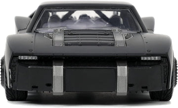 Jada Toys Hollywood Rides 2022 Batmobile W/Batman Fig 1/32 Vehicle Black