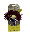 Watchover Voodoo 3-Inch Captain Jack Keychain - Handcrafted Gift To Bring Good Luck And Positivity Everywhere You Go