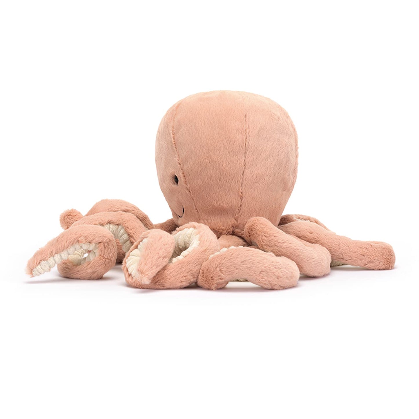 Jellycat Odell Octopus Stuffed Animal - Large 18.5 Brown Plush Toy for Kids - Perfect Ocean-Themed Gift