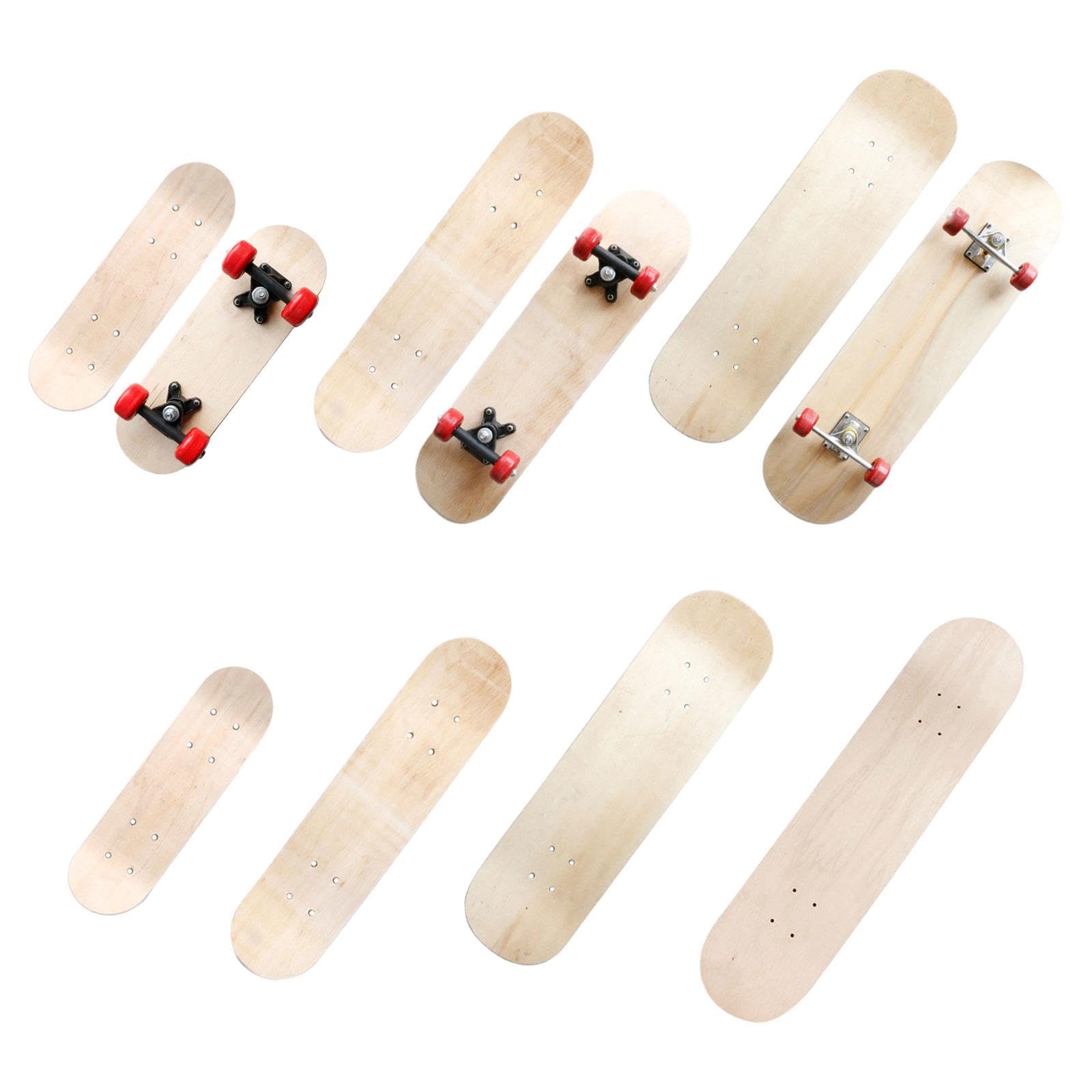 BNF Blank Skateboard Deck Wooden Skate Deck Arts Painting Board for Children Kids 43cm No Wheels|Sporting Goods | Outdoor Sports