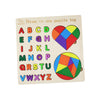 FashionMyDay Wooden Montessori Jigsaw Puzzle Set, Develops Motor Skills, Ages 46