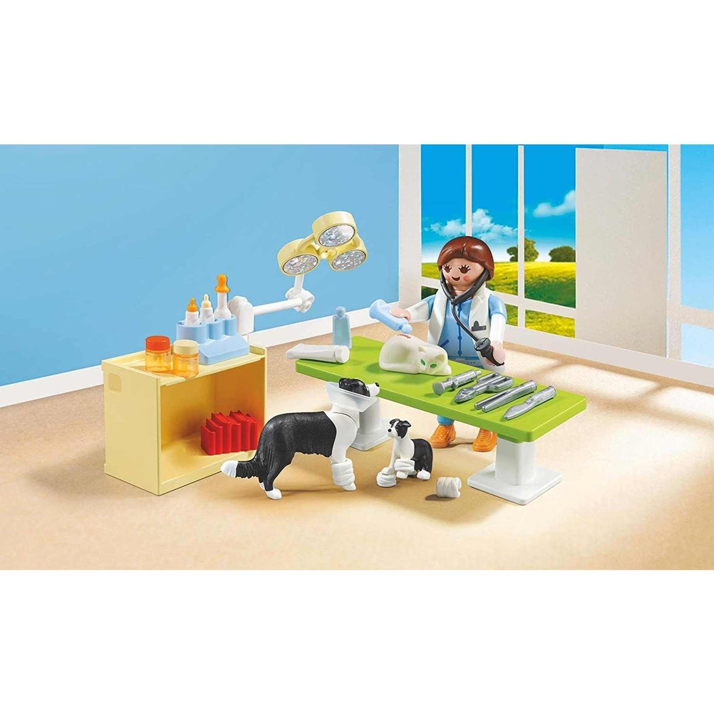 Playmobil Vet Visit Carry Case Playset - Multi - Model 5653 - Durable Plastic Toy for Creative Play