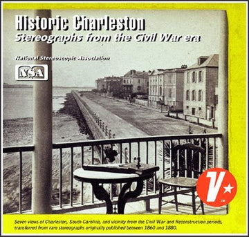 3Dstereo Viewmaster Historic Charleston 1860-1880 Viewmaster Reel - 7 Images - Unisex - Teen, Adult