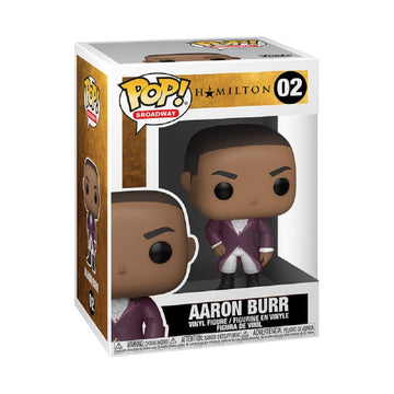 Funko Pop Movies: Hamilton - Aaron Burr Multicolor, 375 Inches