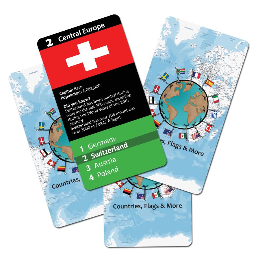 The Purple Cow Go Fish! Classic Card Game - Pioneers & Explorers - General Knowledge Boost for Kids Ages 6+ - Model 026511