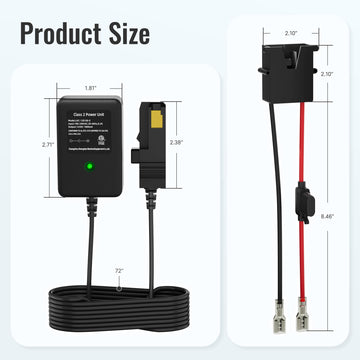 RVBOATPAT Power Wheel Charger 12 Volt with 12 AWG Wire Harness Connector 12V Power Wheel Battery Power Wheel Ride-on Toys