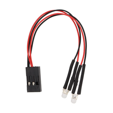 1/24 RC LED Light, Stable Performance RC Accessories RC Car LED Light 110mm Length Simulation for Axial Scx24