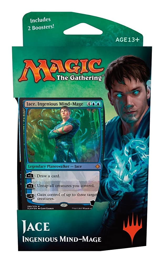 Magic The Gathering: Ixalan Planeswalker Deck - Jace - Ingenious Mide-Mage