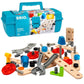 Brio Builder 34586 - Comprehensive 49 Piece Stem Building Set | Enhanced With Wood And Plastic Pieces | Ideal Learning Toy For Kids Aged 3 And Up | Fsc Certified