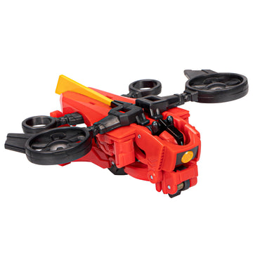 Transformers Earthspark 1-Step Flip Changer Terran Twitch, 4-Inch Action Figure, Converting Robot Toys For Kids, Easter Basket Stuffers, Ages 6+