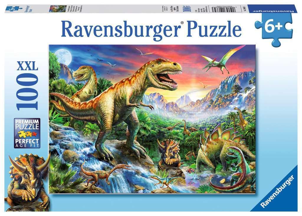 Ravensburger Puzzles  Time of the Dinosaurs, Multi Color (100 Pieces)