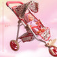 Baby Doll Stroller For Dolls | Play Toy Doll Stroller For Toddlers 3 Year Old Girls Gift | Push Pram Baby Stroller For Dolls, Babydoll Stroller Jogger Baby Carriage For Dolls (Quality Floral Print)