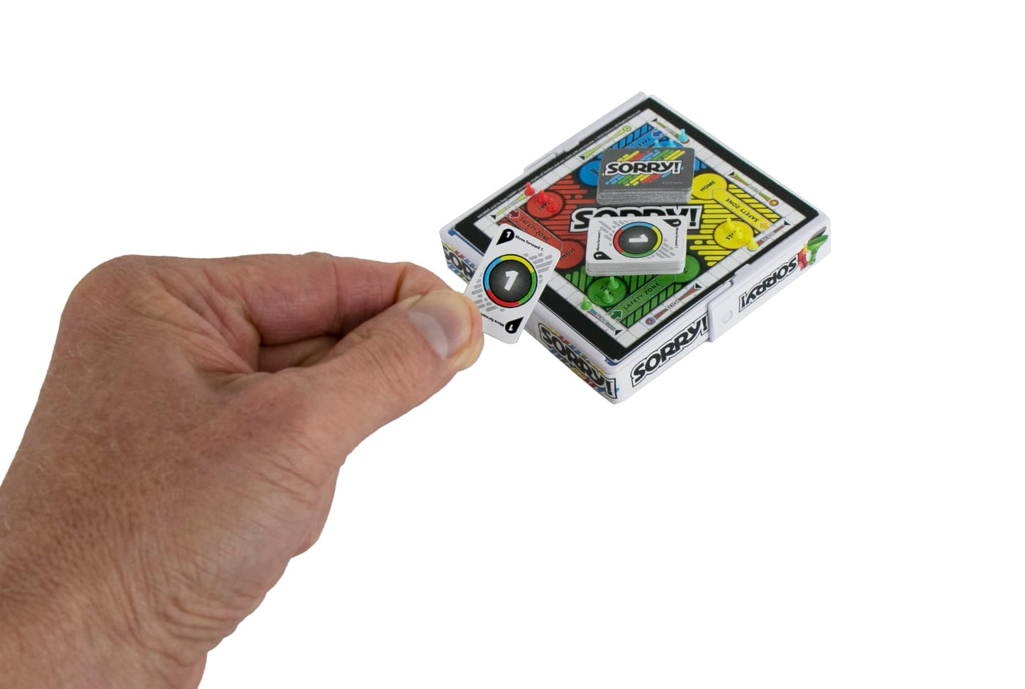 Worlds Smallest Board Games Set of 4 - Clue  Sorry  Battleship  Blokus (Bundle)