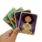 Menique Shine Memory Matching Game - 80 Cards (40 Pairs) with Positive Affirmations for Brave Girls - Motivational & Mindful Mat