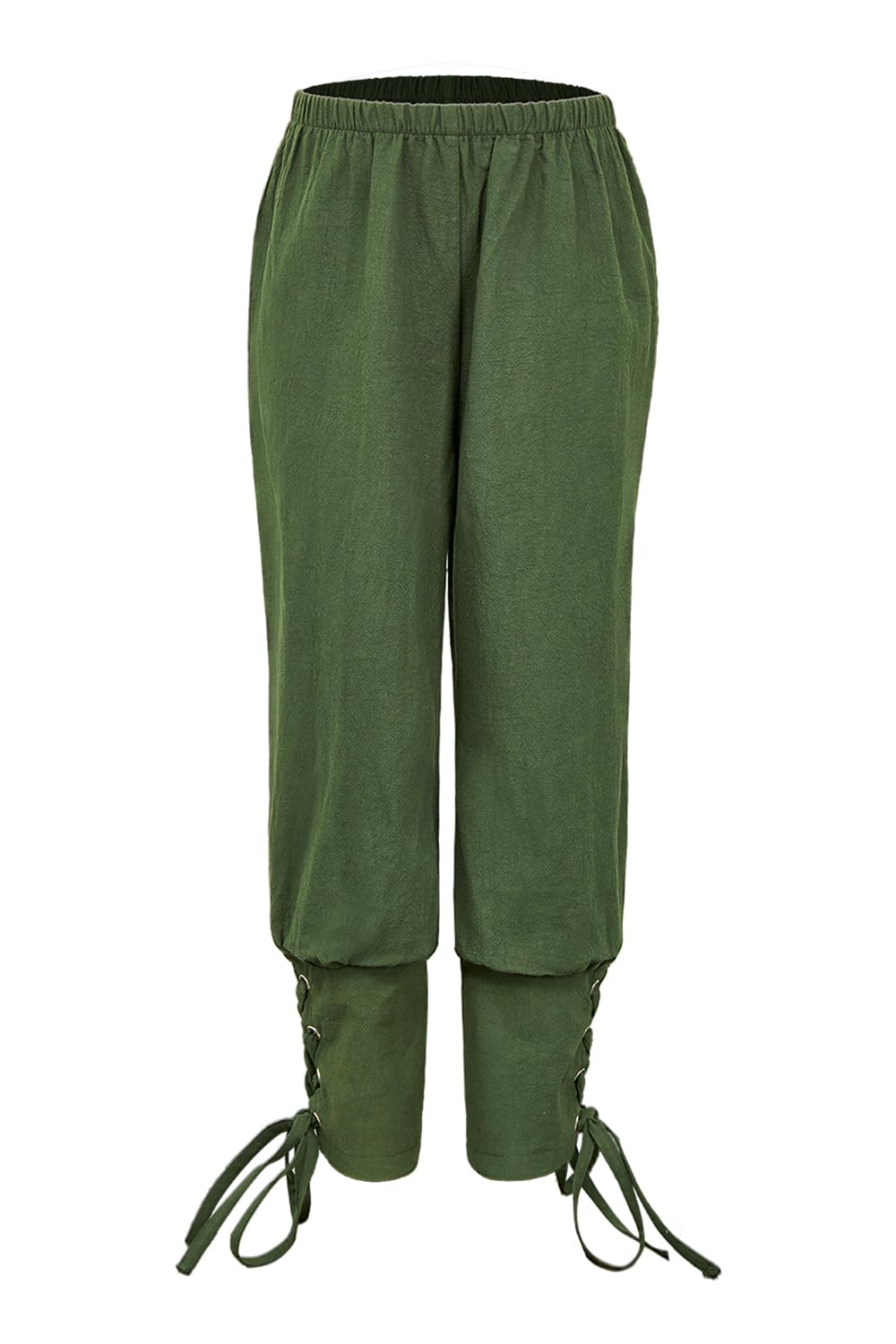 Boys Medieval Pirate Pants Kids Renaissance Costume Viking Ankle Banded Pants for Halloween Party Cosplay