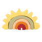 Nuby Soft Silicone Stackable Sun Interactive Toy For Early Development, Creativity, 12+ Months