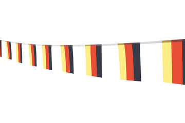 German Flag Germany Flag,100 Feet/76Pcs National Country World Pennant Flags Banner,Party Decorations Supplies For,Bar,Indoor An