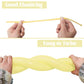 260 Long Balloons 100 Pack Pastel Yellow Twisting Animal Balloons Thickening Latex Modeling Long Magic Balloons For Animal Model