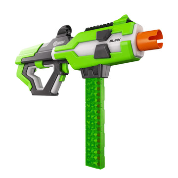 Siren Blasters Blink Motorized Rapid-Fire Ultra Long Range Foam Dart Blaster, Single Shot, Burst Or Fully Auto Flywheel Launcher