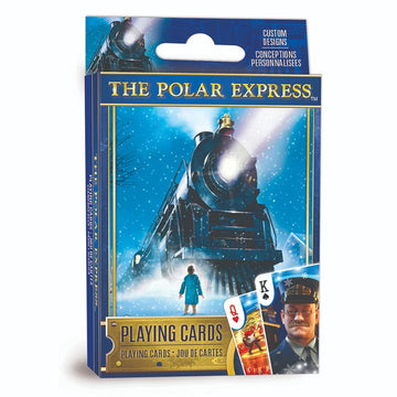 Masterpieces Officially Licensed Polar Express Playing Cards - 54 Card Deck For Adults