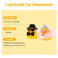 wonuu Pair Set of 2 Wedding Rubber Ducks, Bride Groom Duckies Marriage Rubber Duck Mini Couple Ducky for Ceremony Gift Souvenir