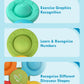 Lehoo Castle Toddler Bath Toys, 3 Pcs Silicone Suction Cup Spinner Toys, Baby Toys For 1+ Year Old, Spinners For Babies, Toys For 1 Year Old, Sensory Toys For Toddlers 1-3