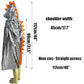 Qiaoniuniu Dinosaur Cape Dragon Hooded Cloak Halloween Costume Boy Girl Toddler Dress Up Clothes 3-8 Years Old Color Silver