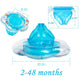 Baby Swimming Float Ring Baby Inflatable Pool Floatie Baby Water Float Infant Swim Pool Rings for Toddler Kid Age 6-48 Months  Bathtub Toys Pool Accessories for Kids Toddlers.(Blue)