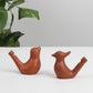 KVMORZE 2Pcs Bird Water Whistles, Funny Ceramic Water Whistles, Warbler Bird Whistles Noise Makers, Purple Clay Pottery Waterfow
