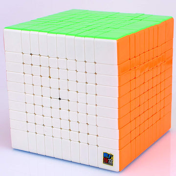 Liangcuber Moyu Meilong 10X10 Speed Cube Stickerless Meilong Puzzle Cube 10X10X10 Magic Cubes