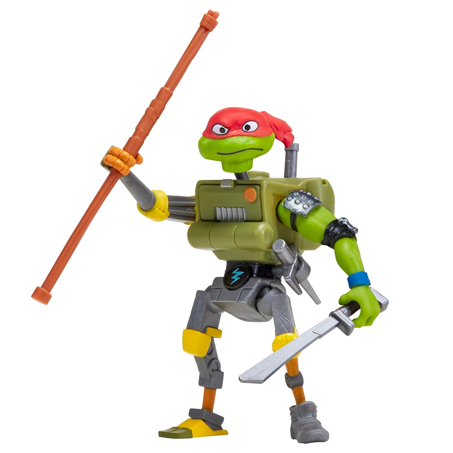 Teenage Mutant Ninja Turtles Metalhead Action Figure, 4.5-Inch, Multicolor, Model 83810CO, Durable Plastic