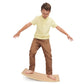 Nutty Toys Montessori Wooden Wobble Board For Kids & Adults - 100% Natural Wood Balance Board - Toddler Balancing Rocker - Unique Boy & Girl Open Ended Toy - Best Valentine'S Day Gifts Idea 2025