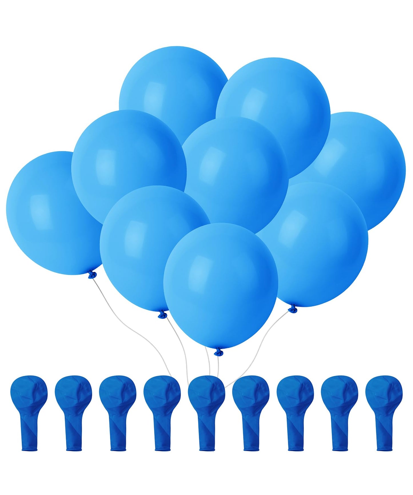 Mr. Pen- Balloons, 12 Inch, 54 Pack, Blue, Party Balloons, Latex Balloons, Balloons For Birthday Party, Blue Balloons, Blue Ballons, Blue Party Decorations, Balloons Blue, Blue Balloons 12 Inch