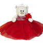 Kinnex Collections Since 1997 20' Quince Anos Quinceanera Last Doll Teddy Bear With Dress (Centerpiece) ~ Arc16831-14 (Red)