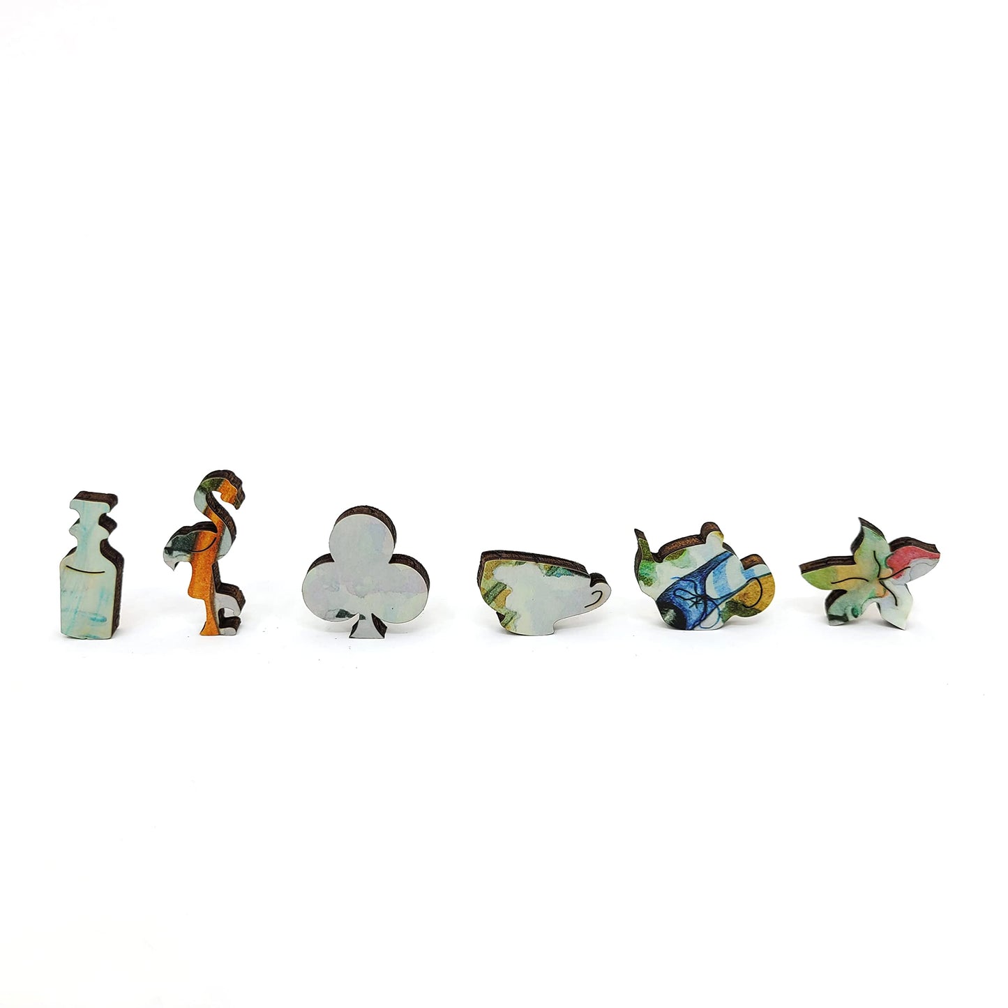 Wooden ?uzzle For Adults With Uniquely Shaped Pieces - Made In Usa By Foxsmartbox - 250 Pieces - Alice'S Fantasies