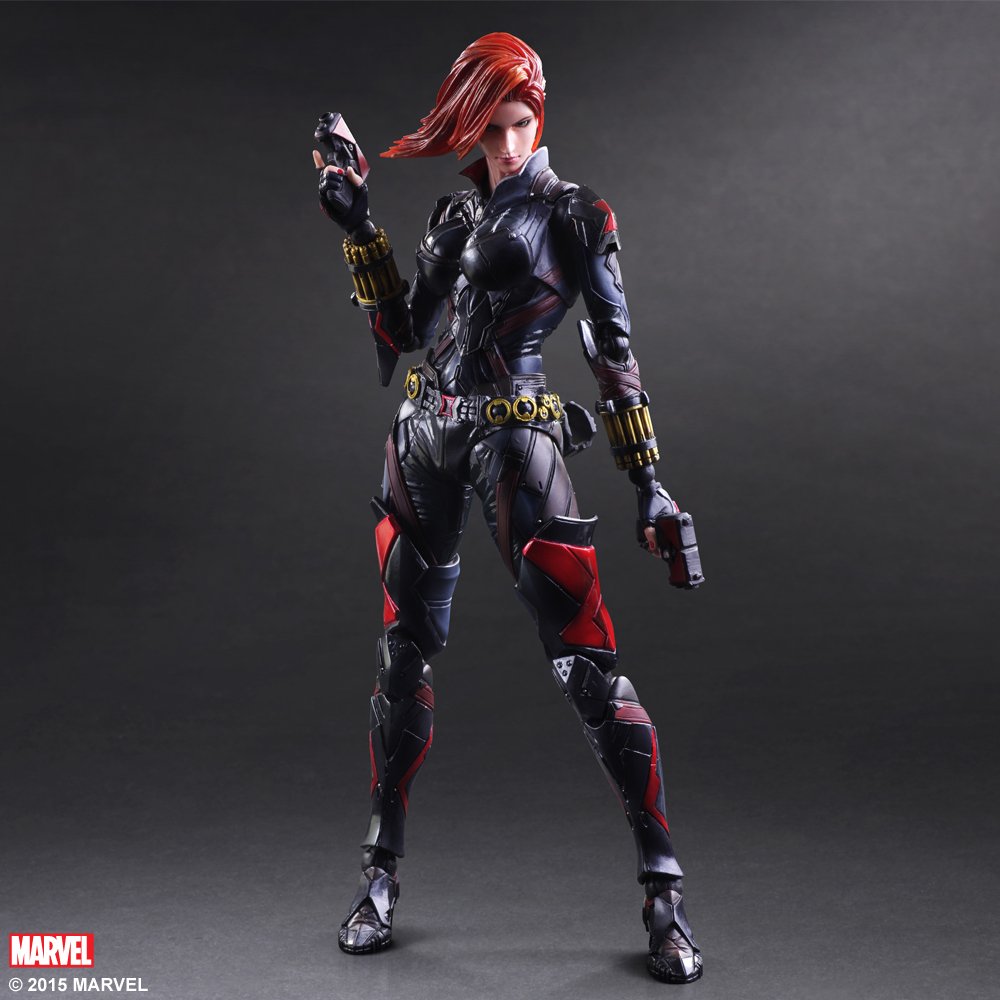 Marvel Comics Variant - Black Widow Play Arts Kai - 26Cm