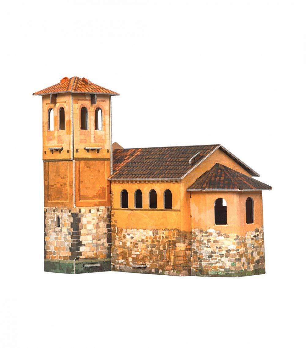 Clever Paper Chapel With Figures