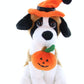 Plushland Halloween Pawpals 8 Inches Puppy Dog Plush Stuffed Toy Comes With Hat And Halloween Jack O Lantern - Pumpkin For Kids On This Holiday (Beagle)