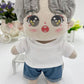 Niannyyhouse 10Cm 15Cm 20Cm Plush Doll Clothes Solid Pants Flip Over Jeans Soft Stuffed Plush Toy Dress Up Accessories (B1, 10Cm