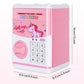 Gudoqi Password Piggy Bank, Digital Electronic Money Bank, Mini Atm Cash Coin Saving Can Toys, Birthday Gifts For Kids, Pink Unicorn
