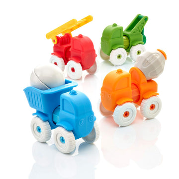 Smartmax - My First Vehicles, Magnetic Discovery Play Set, 13 Pieces, 1-5 Years