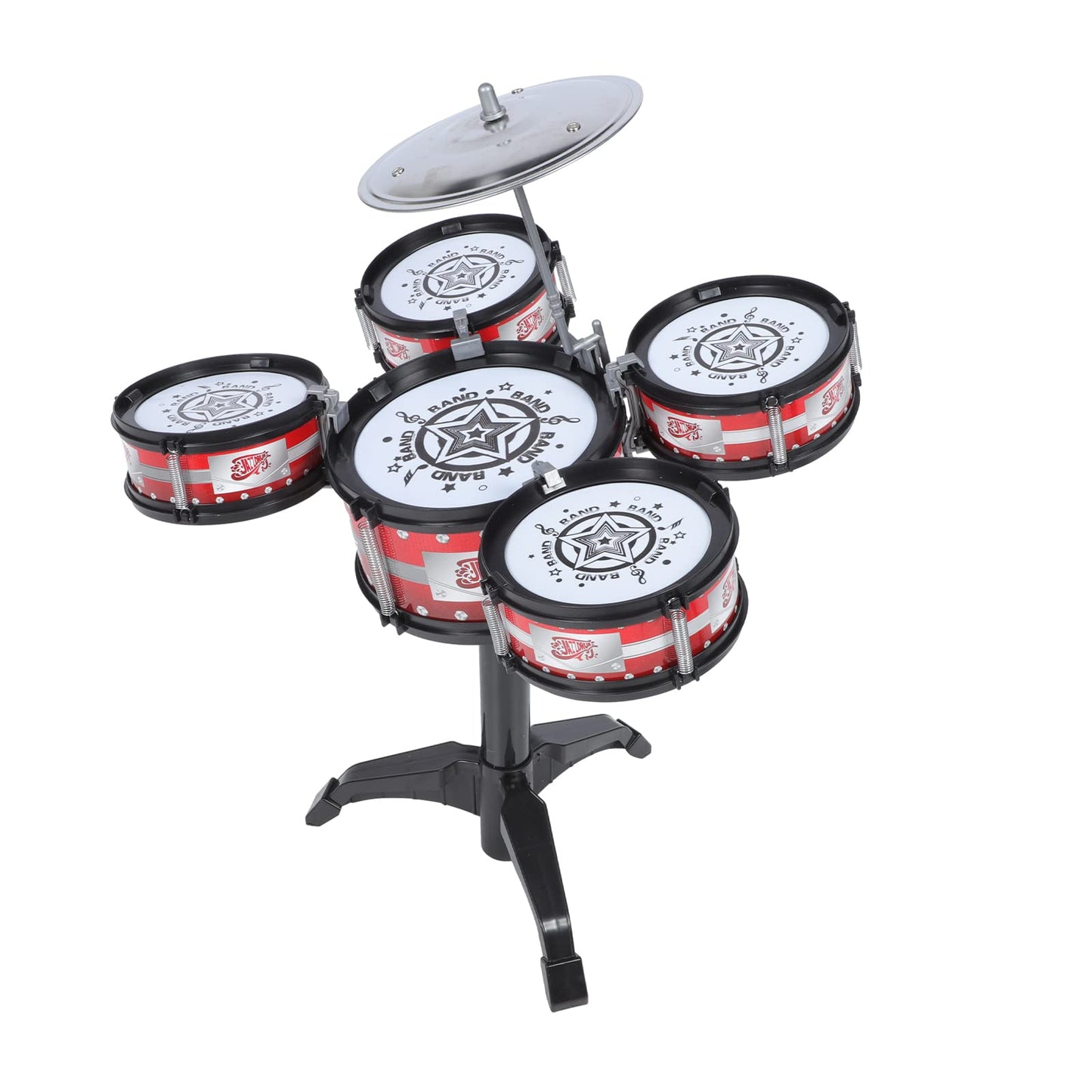 Excluzo 1 Set Of Children Drum Set Beginners Practice Drum Simulation Drum Set For Kids