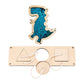 JAZZY PEARLS 2Pcs Kids Busy Board Shape Matching and Dinosaur Sequin for Children Ages 3+ Blue|Toys & Hobbies | Educational | Ot