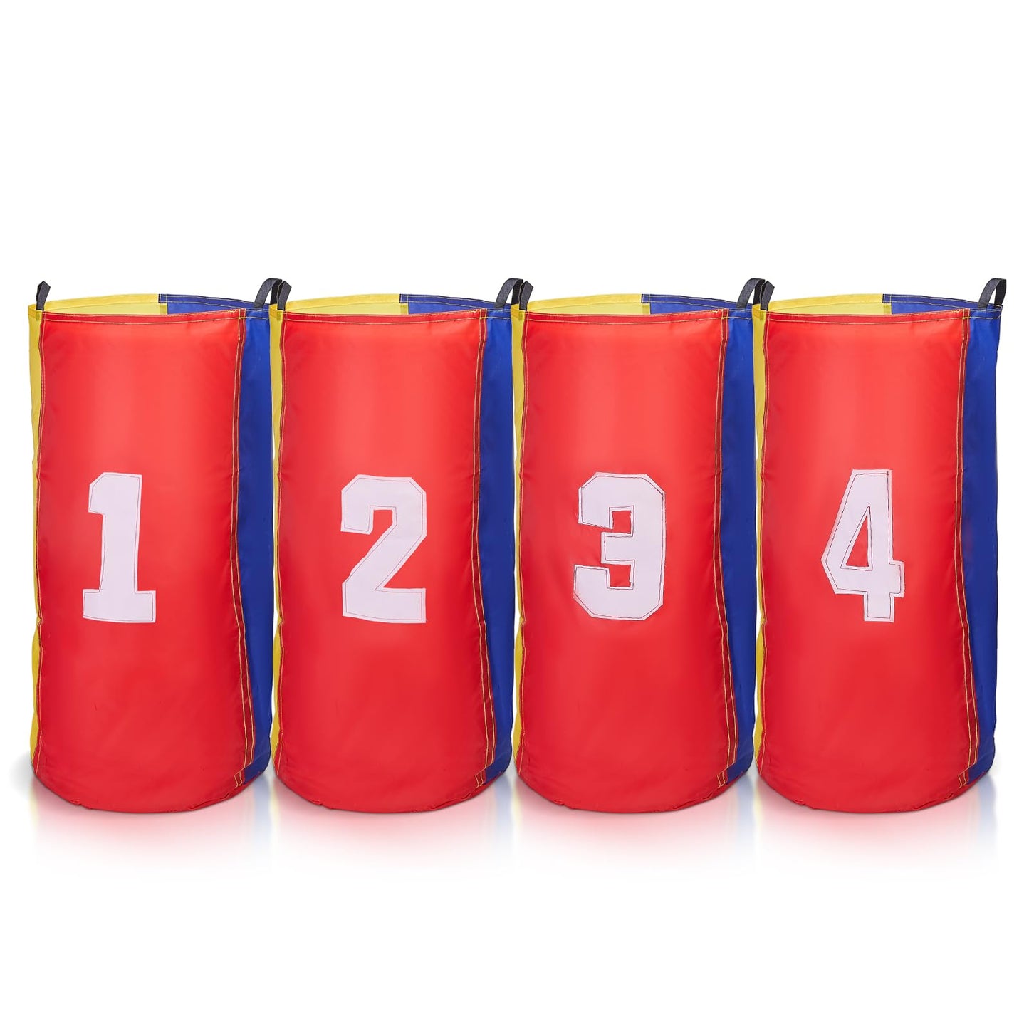 4Pcs Outdoor Games Potato Sack Race Bags For Kids And Adults, Lawn Games For Outside Backyard Field Day Picnic 4Th Of July Activ