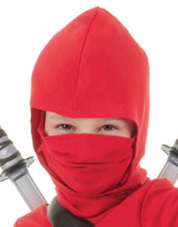 Underwraps Costumes Big Boy'S Children'S Red Ninja Costume, Large 10-12 Childrens Costume, Red, Large