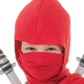 Underwraps Costumes Big Boy'S Children'S Red Ninja Costume, X-Large 14-16 Childrens Costume, Red, X-Large