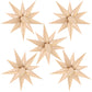 60 Pcs Caramel Color Star Balloons Foil Starburst Balloons Explosion 12 Point Cone Balloons Large For Wedding Anniversary Backdr