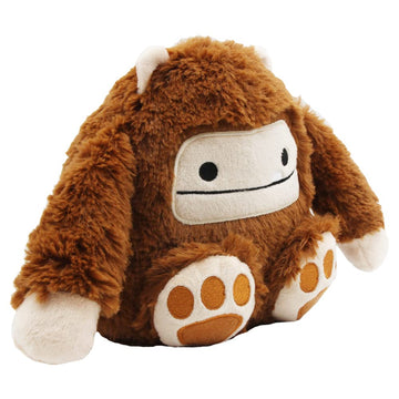 Okidg 5.9Inch Bigfoot Plush Toy Adorable Big Foot Plushie Cute Monster Stuffed Animal Doll (5.9Inch, Brown)